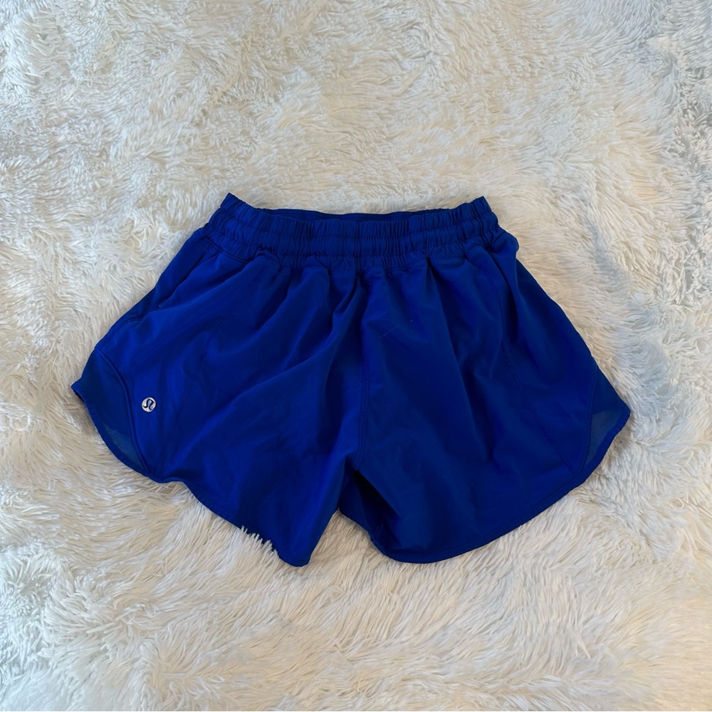 SOLD | Lululemon Hotty Hot Short II *Long 4" Jet Stream - Picture 5 of 8